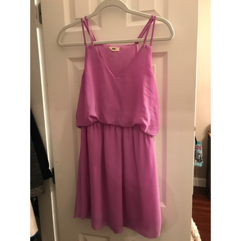Pink Chiffon Dress from Tobi